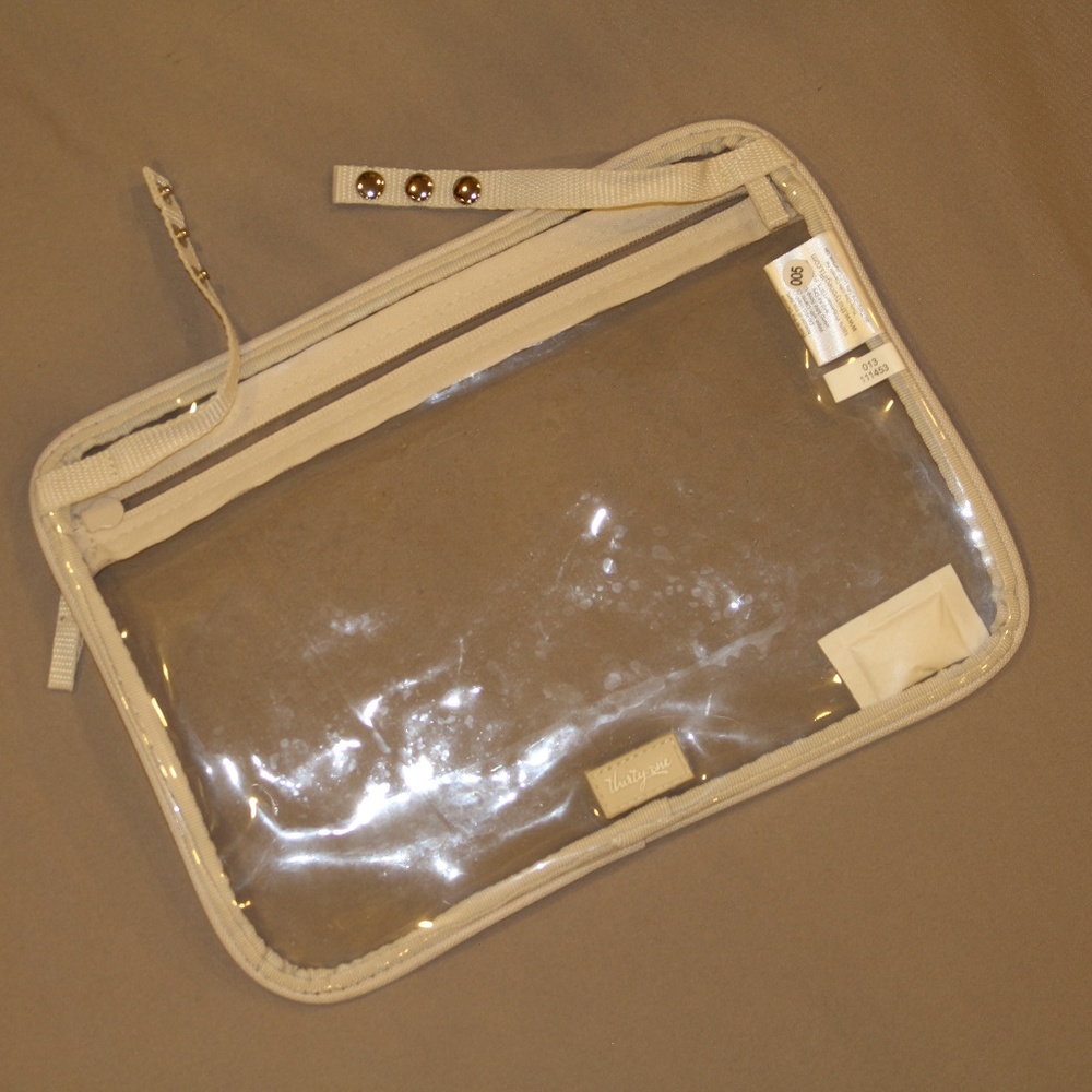 *Like New* Thirty-One Clear Pocket-A-Tote